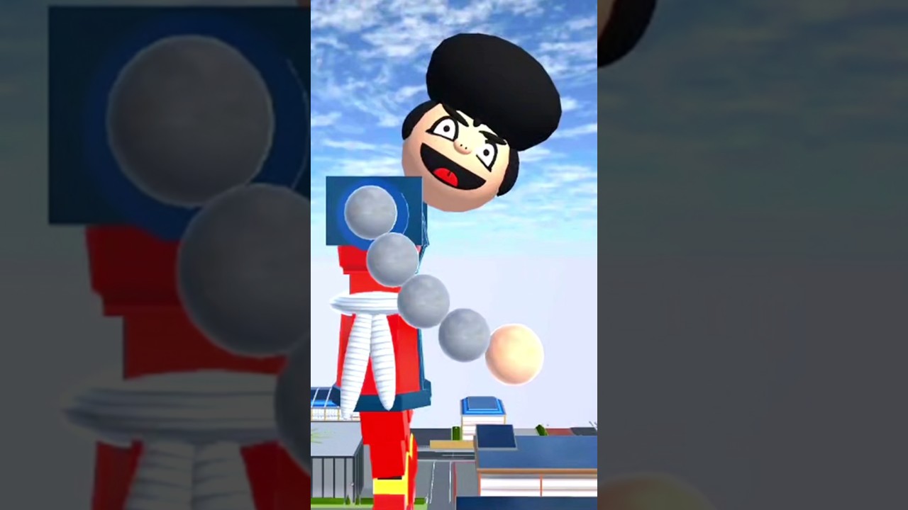 Goemon Impact with a detachable head / 頭が取れるゴエモンインパクト | SAKURA SCHOOL SIMULATOR