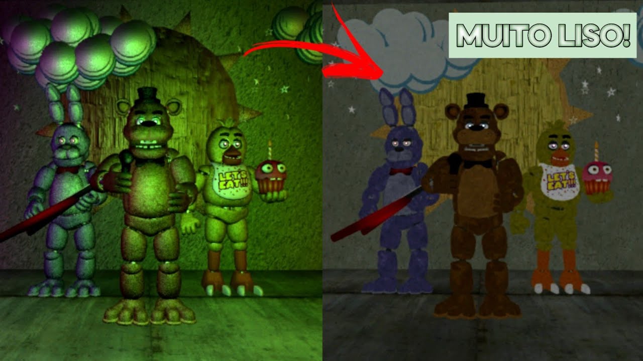 COMO CONFIGURAR O FNAF DOOM PARA DEIXAR MAIS LISO!!! 