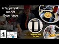 A teppanyaki dinner experience