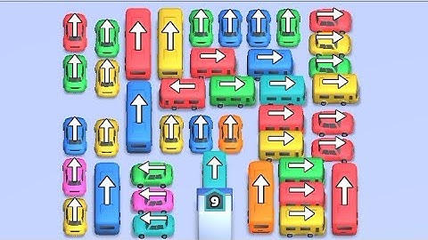 Bus crazy Traffic Jam Puzzle Level 39 Solution Walkthrough