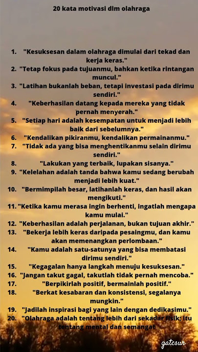 kata kata motivasi dlm olahraga #motivator #motivation