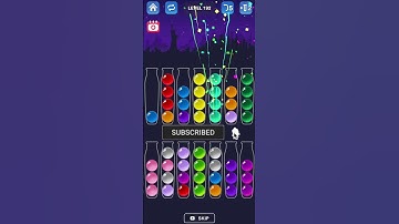 Ball sort puzzle level 192