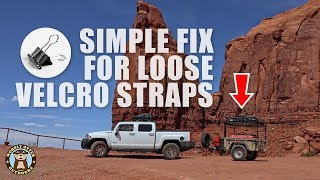 Fix for Loose Roof Top Tent Velcro Cover Straps screenshot 5
