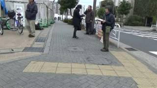 20171224 UPLAN【イオン東雲店前】山形の原発事故避難者の強制立ち退きに反対する緊急署名行動