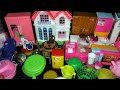 3 minutes satisfying with unboxing hello kitty |kitchen set collection |miniature steel kitchen set