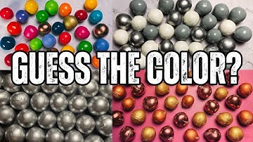 Guess The Color Compilation - Oddly Satisfying (No Talking) - ASMR Clay Cracking Balls