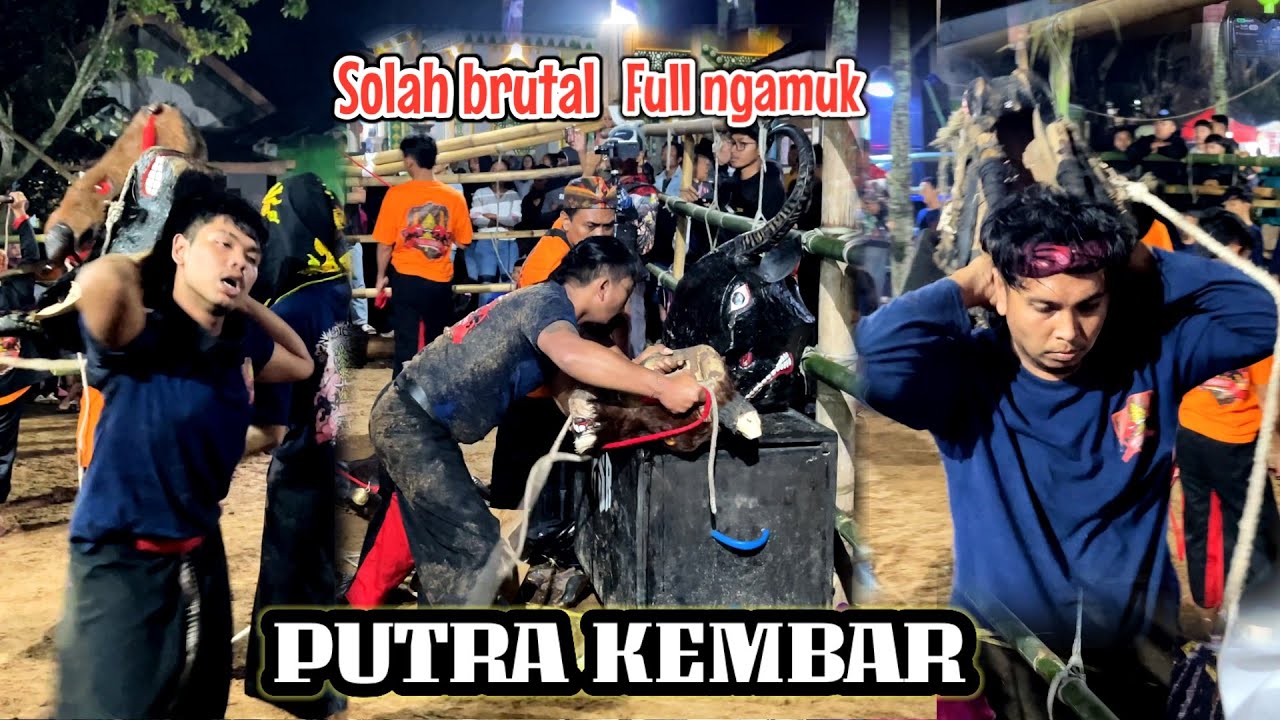 HOROR SOLAH BRUTAL || PUTRA KEMBAR live sumbul kelampok - singosari