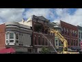 2 buildings being demolished in downtown Muscatine