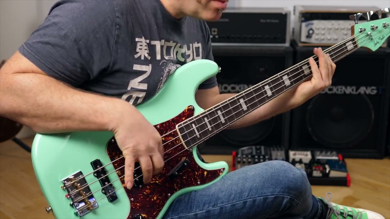 Harley Benton MV-4PJ Gotoh SFG - Neck Pickup