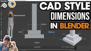 CAD Style Dimensions...IN BLENDER?