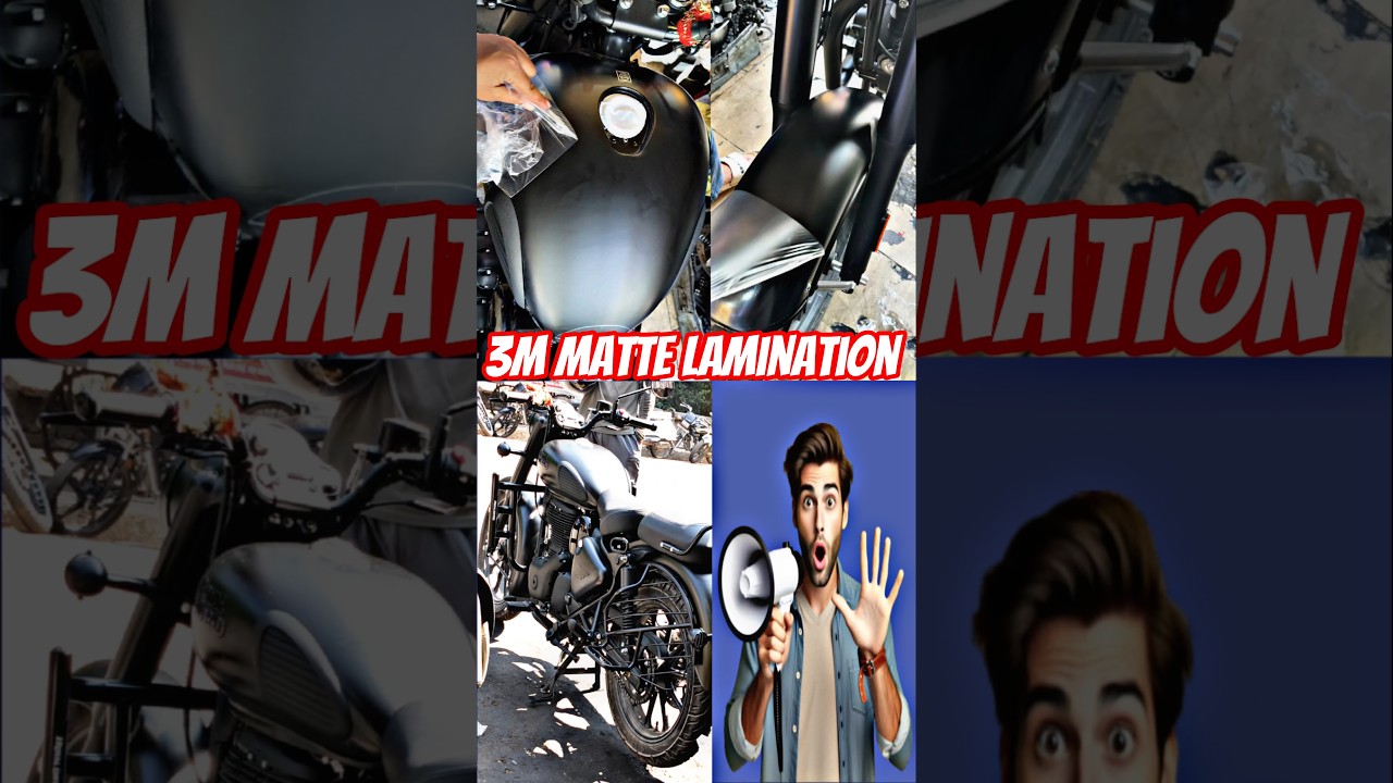 3M Matte Lamination | Royal Enfield Classic 350 Bullet | 