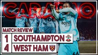 Southampton 1-4 West Ham Review | THAT WAS FUN!!!! | I LOVE AJALA AND VELTMAN
