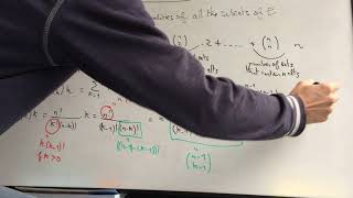 Exercice 14 (1st part) (Counting subsets)