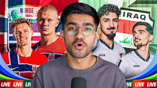 Iraq vs Norway World Cup 2026 WATCHALONG LIVESTREAM