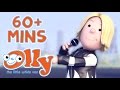 Olly The Little White Van - Winter Stories with Olly | 60+ minutes | Kids Cartoons