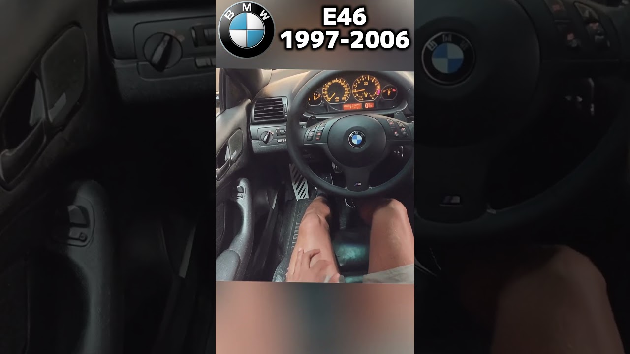 BMW 3 Series Interior Evolution 1975-2026