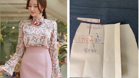 Siêu nhanh và dễ Cách làm rập cứng áo đầm kiểu thời trang trung niên | May vá cùng Tysushop #179