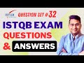 ISTQB Foundation (CTFL) Exam Questions and Answers Explained -Part #32