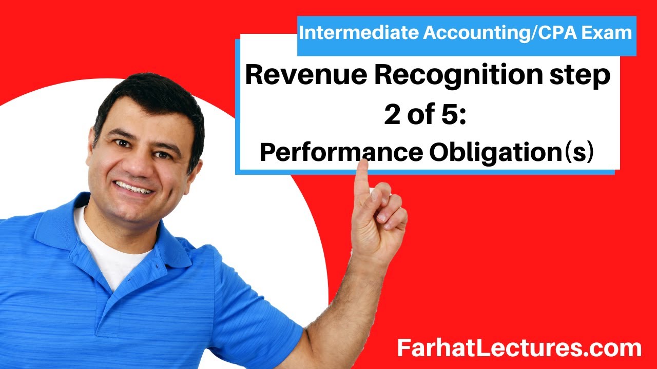 Revenue Recognition ASC 606.  Step 2:  Identify the Performance Obligation(s)