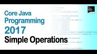 Core Java Programming 2017 Simple Operation Program #6