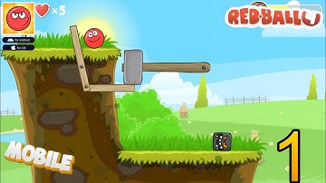 Red Ball 🏀 4  Gameplay Walkthrough Part 1 (iOS, Android)