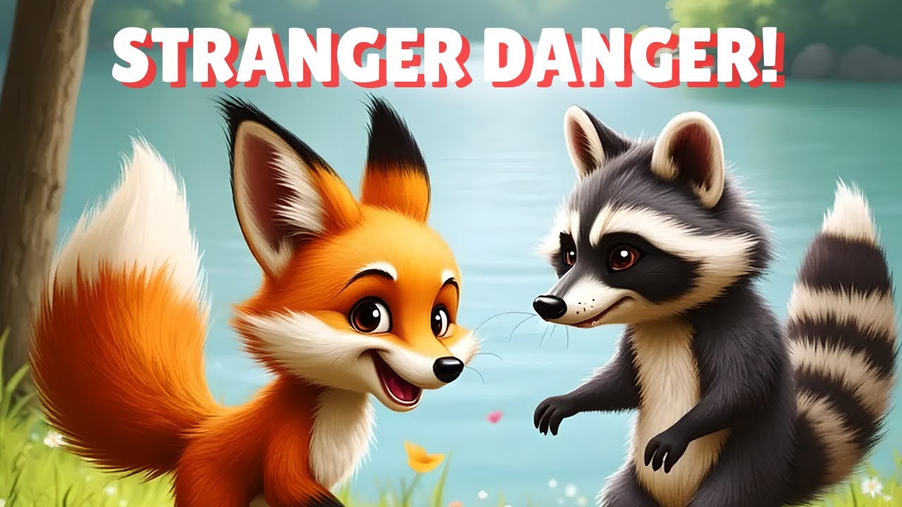 Charlie The Fox and Stranger Danger Raccoon - YouTube