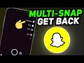 How to Get Multi Snap Back on Snapchat | Full Guide (2024)
