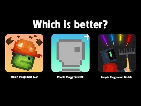 Melon Playground vs People Playground Mobile - Which is better? 