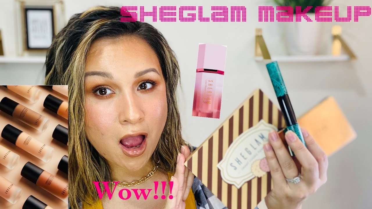 Trying out Sheglam Makeup by Shein for the first time!| First Impressions