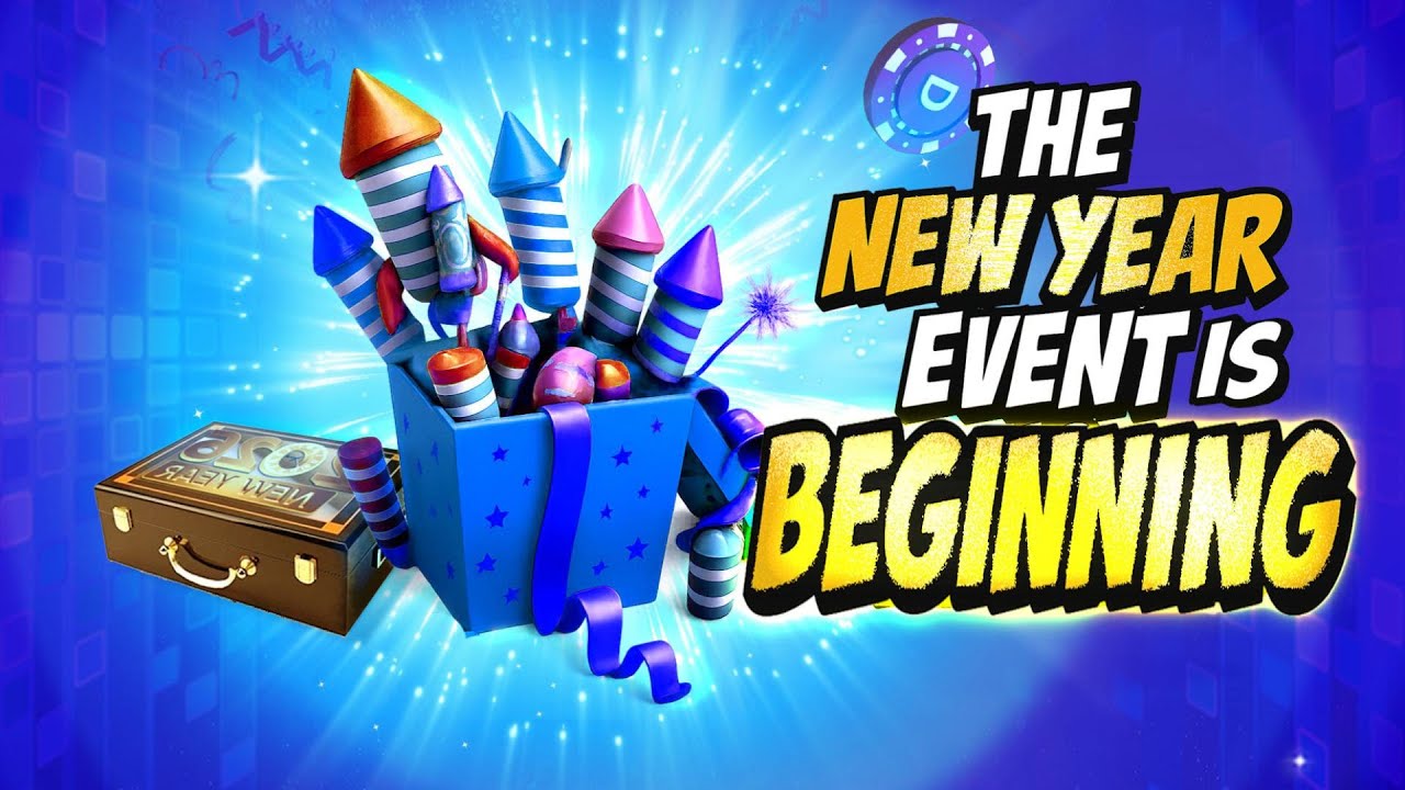 New Year Celebration in Video Poker — coins, bonuses, and festive fun!