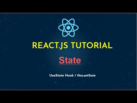 React.js State Tutorial in Class & Functional Component - YouTube