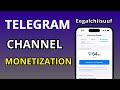How to Monetize Telegram Channel in 2025 || Akkaataa Telegram Ads Monetization itti Eegalchiistan
