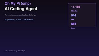 oh-my-pi (omp) — AI Coding Agent for the Terminal
