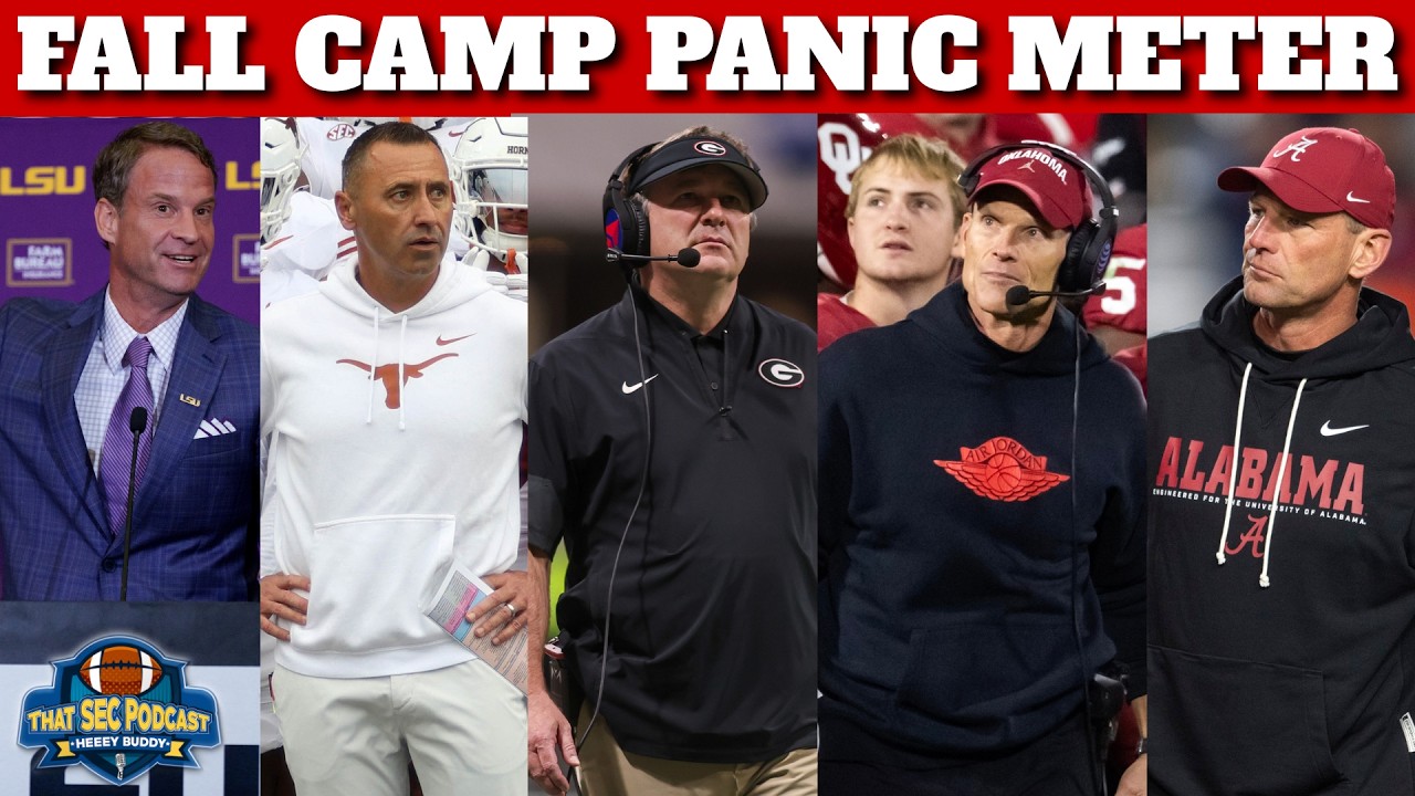 Fall Camp SEC Panic Meter