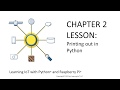Learning IoT with Python and Raspberry Pi: Printing out in Python
