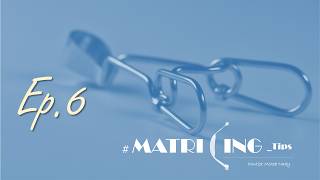 #matricing_tips S.1 - Ep.6 Saddle Matrix (No.1) with holder
