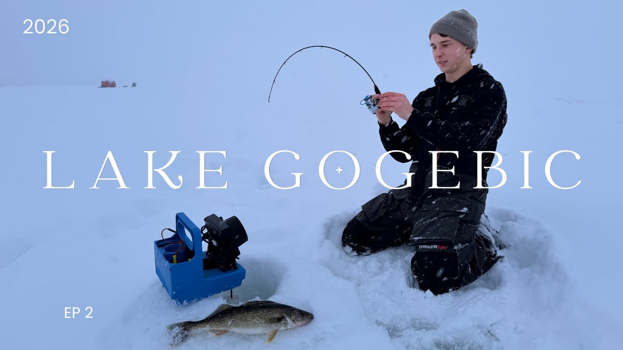Lake Gogebic Ice Fishing (SNOWSTORM) 2026