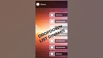 Membuat Dropdown List Dinamis di Excel #Shorts
