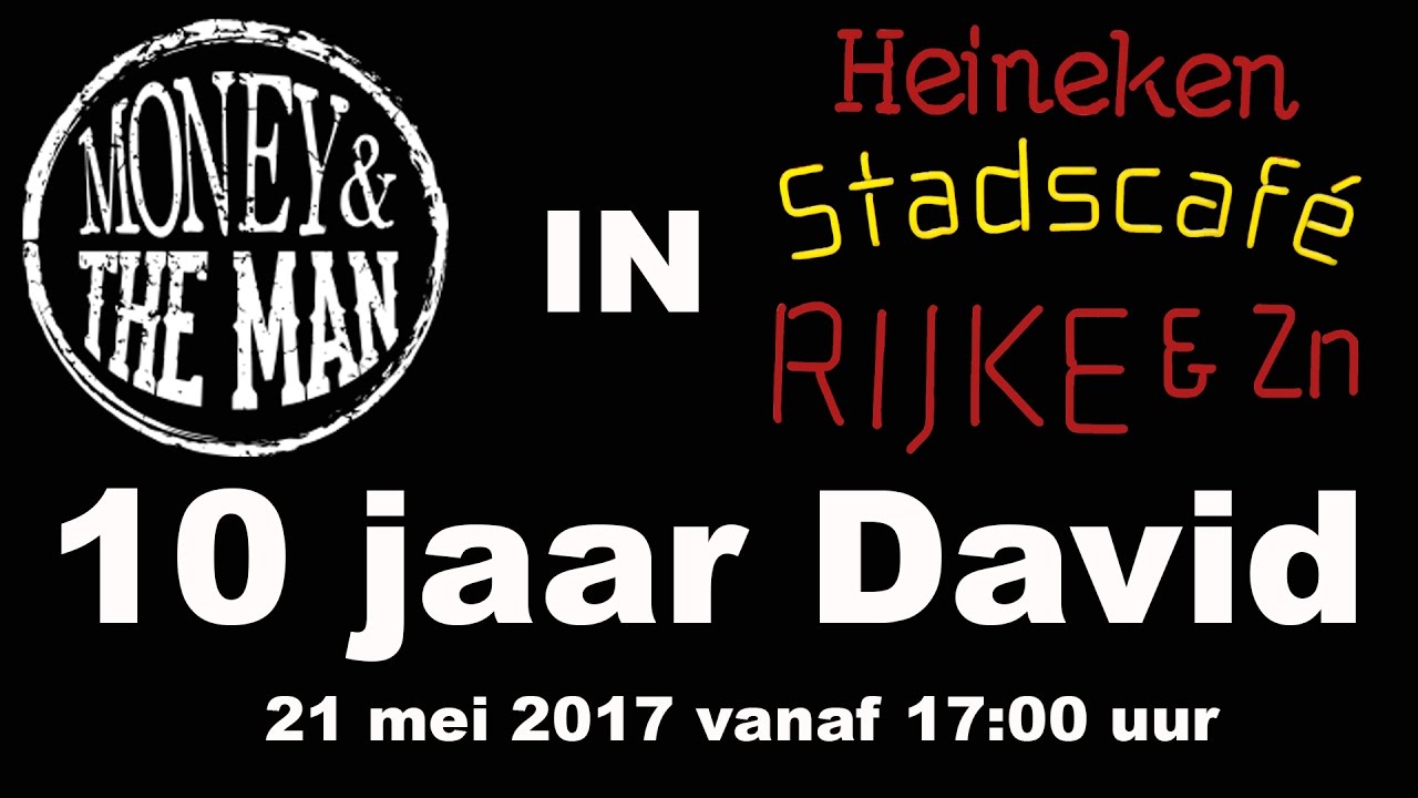 Money and the Men in Stadscafé  Rijke & Zn