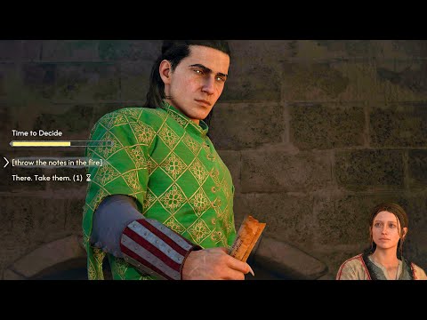 The Blood of Dawnwalker - Give Anca the Notes Vs Burn Them