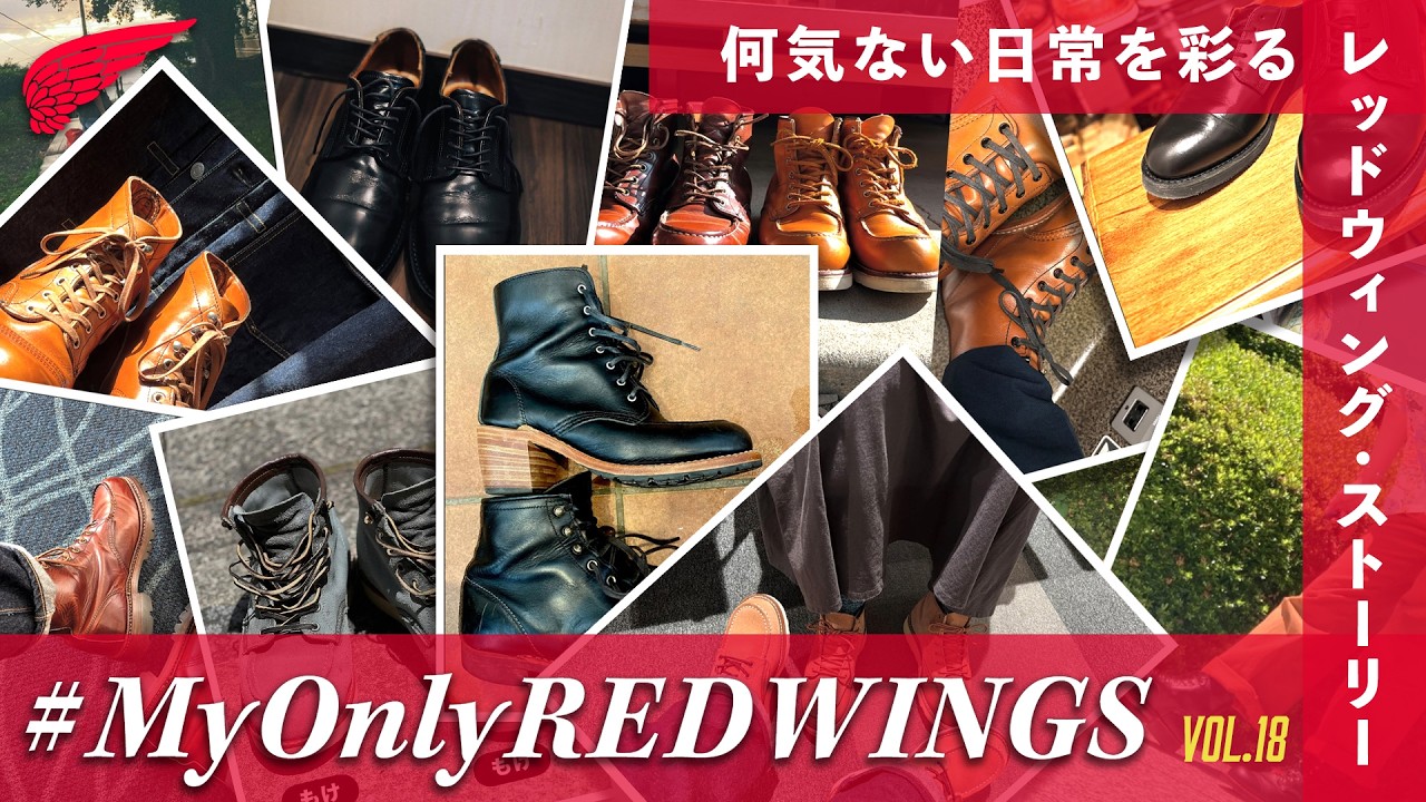 【#MyOnlyREDWINGS Vol.18】今年のマイオンリーも日常を切り取った心温まるストーリーが満載です!