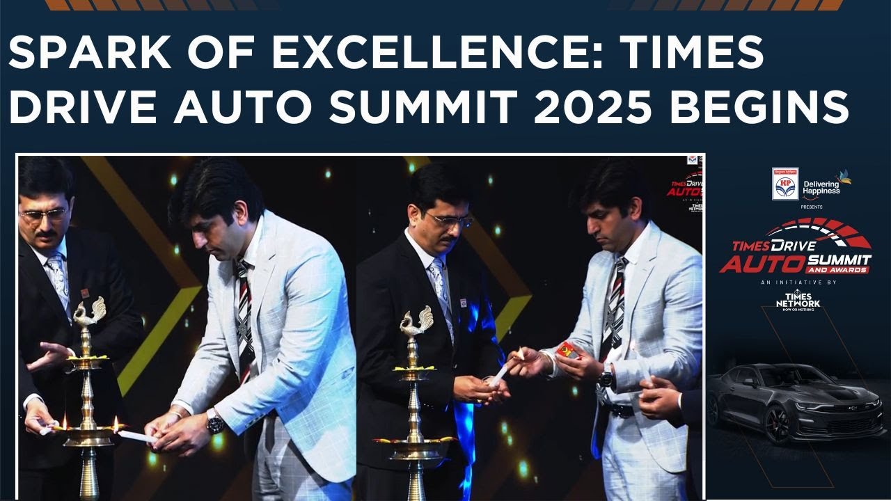 Rohit Chadda, COO & President, Times Network, Digital, Inaugurates Times Drive Summit 2025