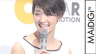 剛力彩芽、緊張対策のアドバイスは「すべて“はき出す”」　女子プロゴルファー「大山亜由美」所属発表会2　#Ayame Goriki　#Press conference
