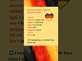 ⚫ 🔴 🟡 in German:  ich mache weiter, egal wie langsam ich bin  #germanwords   #a1german  #shorts