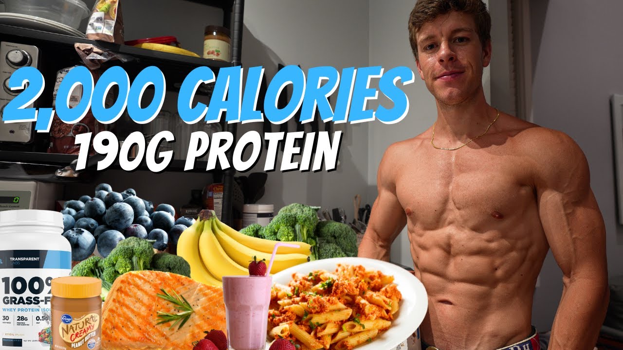Full Day of Eating 2,000 Calories | EASY Low Calories and High Protein Diet To Lose Fat