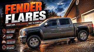 Installing fender flares on a 2007-2013 Chevrolet Silverado