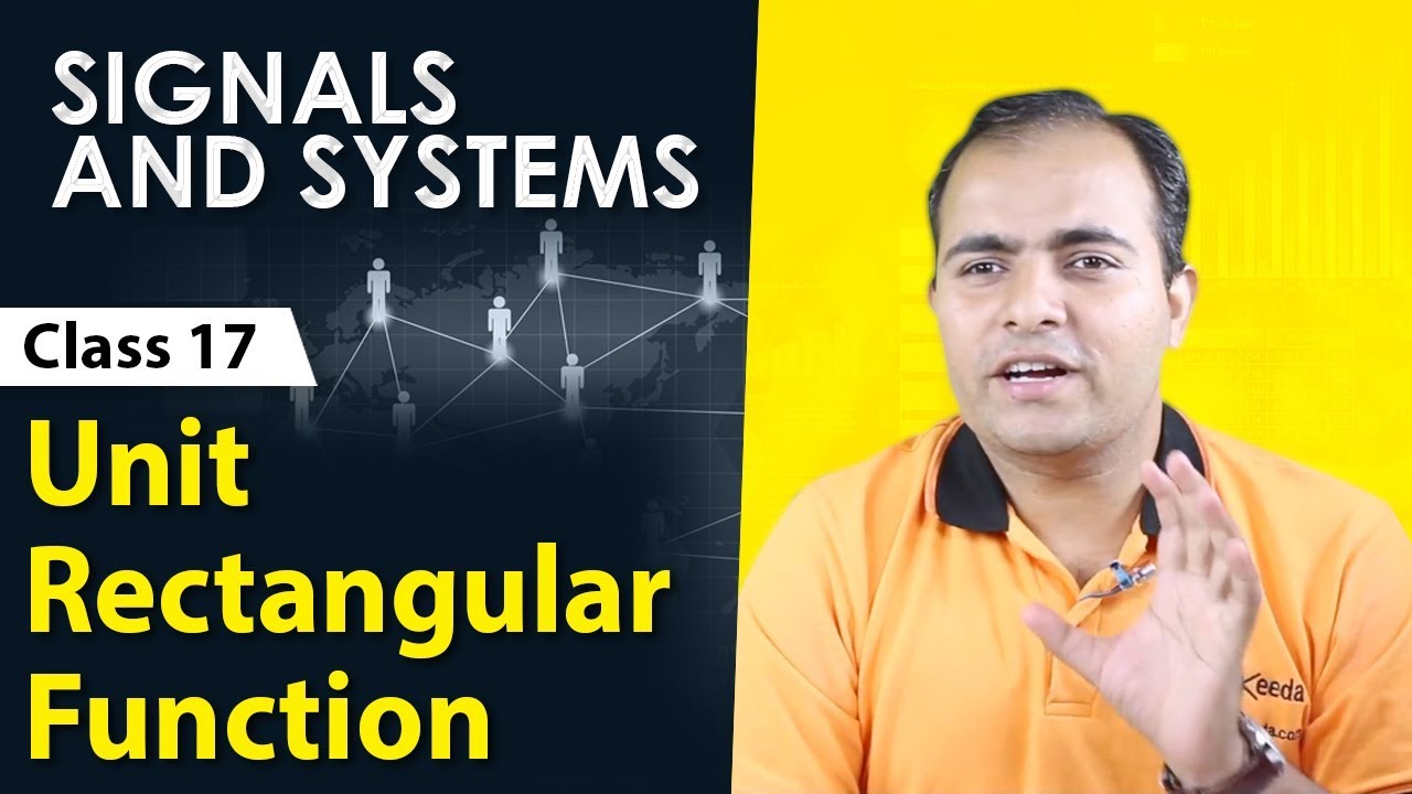 Unit Rectangular Function | Representation of Signals | Signals and ...