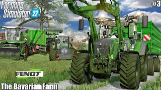 CHOPPING GRASS and TRANSPORTING SILAGE│THE BAVARIAN FARM │FS 22│3 screenshot 1