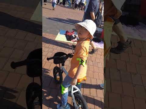 6살 두발자전거 12인치자전거  일산 호수 공원