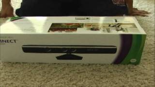 Microsoft Kinect for XBOX 360 Unboxing  (first one in orange county)
